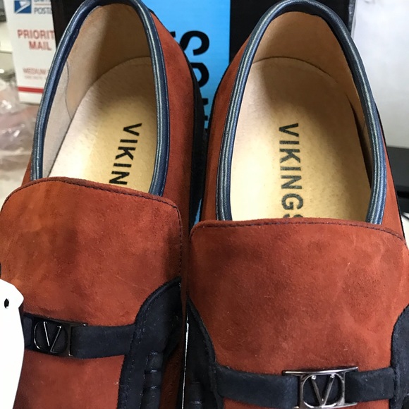 Viking Comfort Suede/Leather Men Shoes - Picture 5 of 9